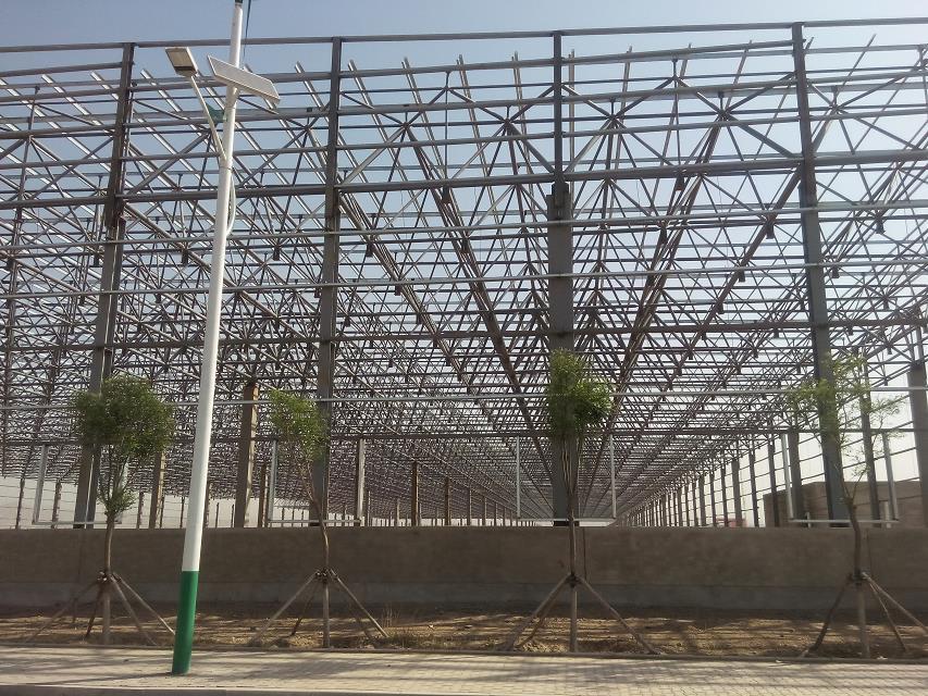 德兴汽车工业厂房网架